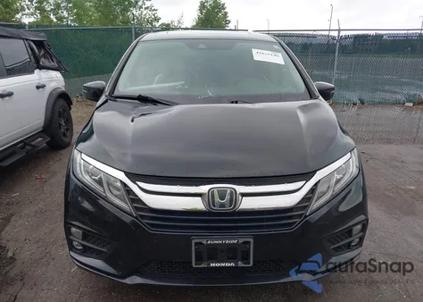 2019 Honda Odyssey Ex-L z USA, uszkodzony, nr VIN 5FNRL6H71KB080982